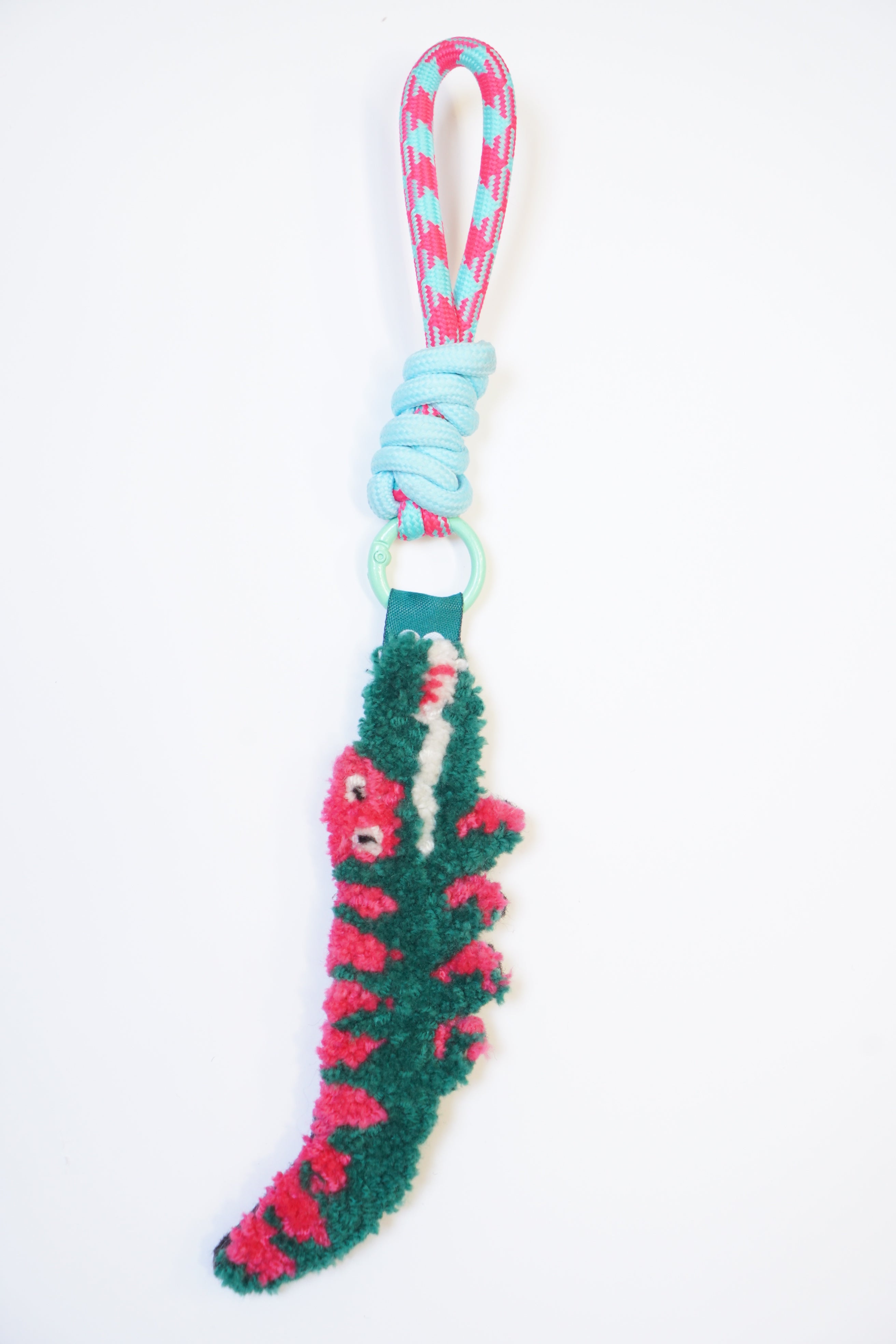 Alligator dark green coated